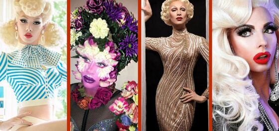 PHOTOS: The 10 fiercest drag queen makeup looks of January 2018