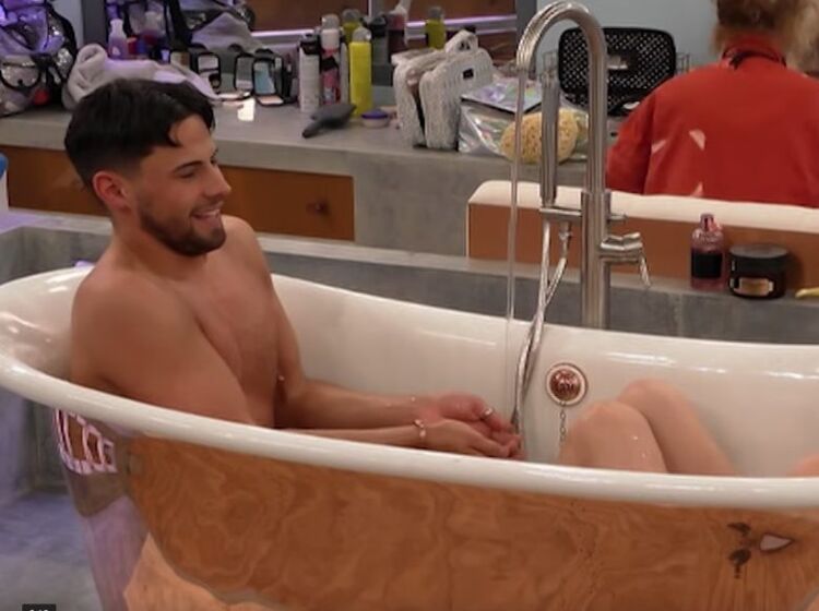 Celebrity Big Brother’s gay/straight bromance already at ‘touch each other in the bath’ level