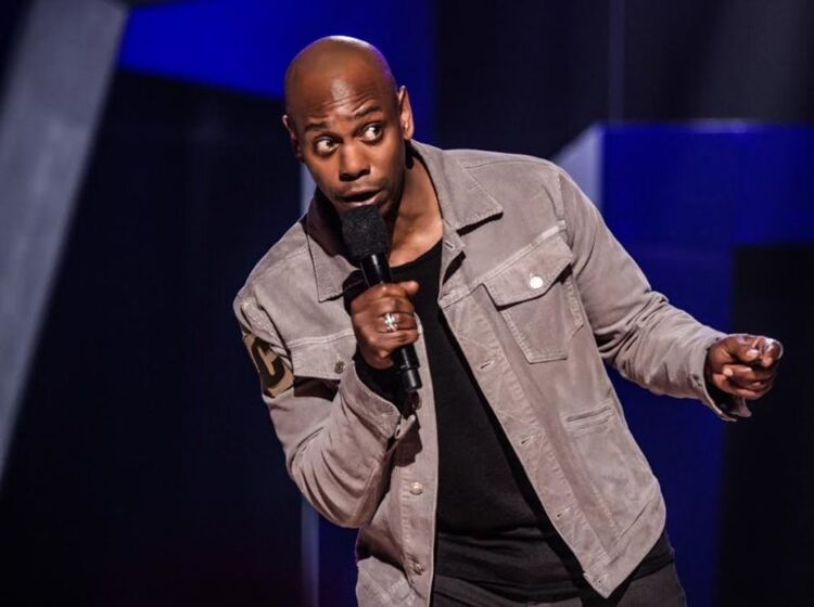 Of course Dave Chapelle cracks a bunch of passé gay jokes in his latest comedy special