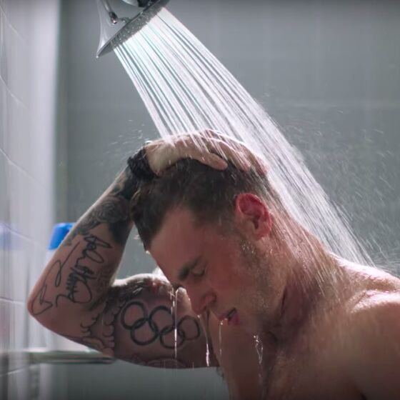 Watch Gus Kenworthy shower off in thirsty new Head & Shoulders commercial