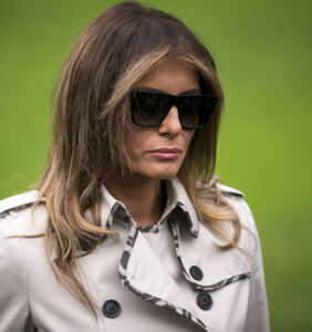 “Actual footage” of Melania fleeing the White House is blowing up on Twitter