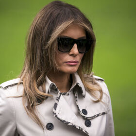 Melania’s week is off to a very crappy start and it’s only Monday