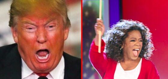 Donald Trump: "I'll beat Oprah!"