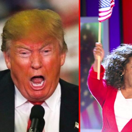 Donald Trump: "I'll beat Oprah!"