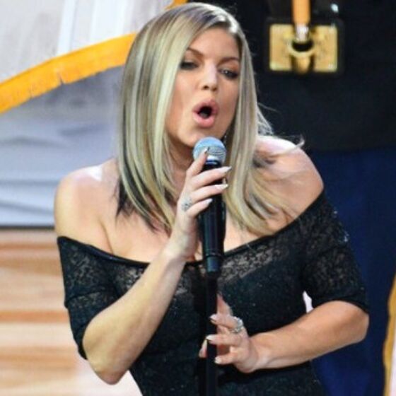 Behold the jazzy brutality of Fergie’s National Anthem performance