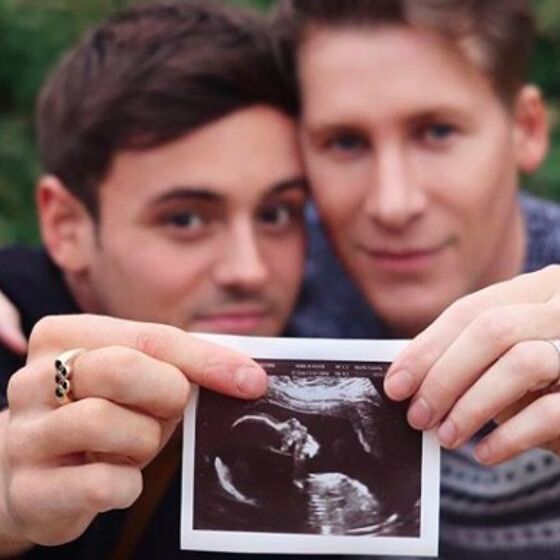 Tom Daley and Dustin Lance Black “shocked” by haters, can’t believe people aren’t happy for them