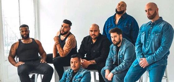 Plus-size male models recreate iconic Calvin Klein shoot to show sexy comes in all sizes