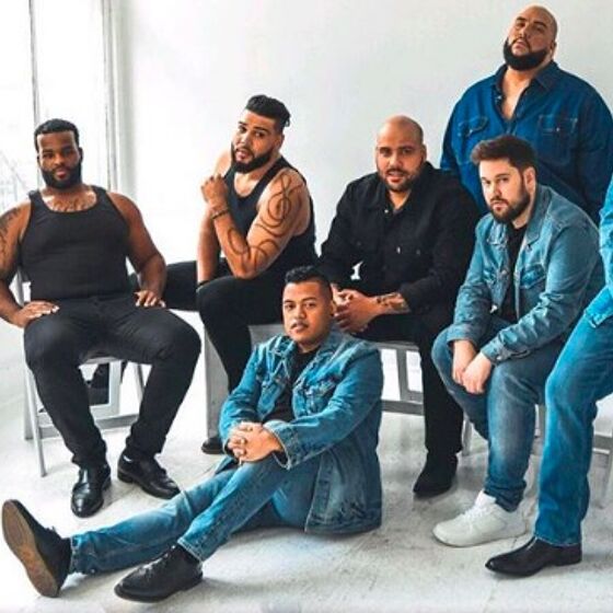 Plus-size male models recreate iconic Calvin Klein shoot to show sexy comes in all sizes