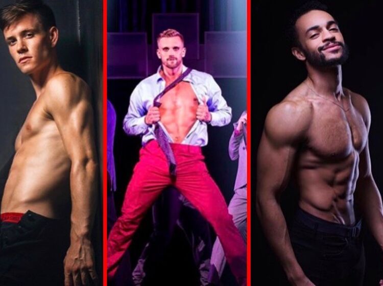 And the the 10 hottest chorus boys on Broadway are...