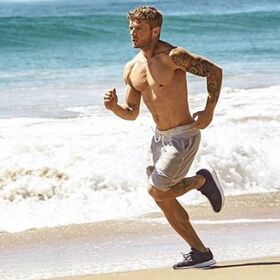 Ryan Phillippe at 43: Still serving serious body at the beach