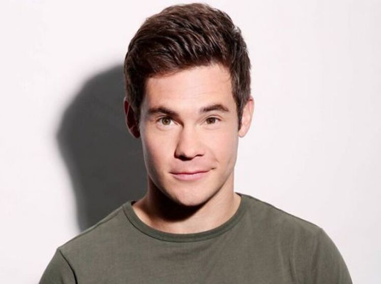 Adam DeVine didn’t use a prosthetic for this incredibly revealing scene: “There it is.”