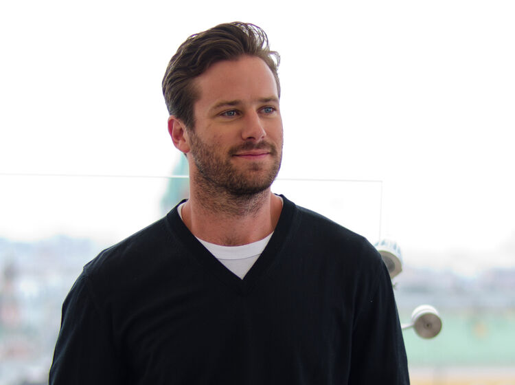 Armie Hammer gets even gayer for his next film