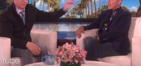 Ellen’s interview with Sean Hayes turned into a shade battle royale & only one was left standing