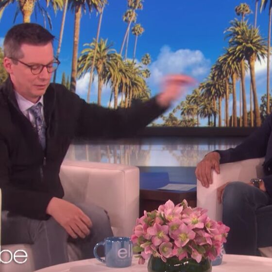 Ellen’s interview with Sean Hayes turned into a shade battle royale & only one was left standing