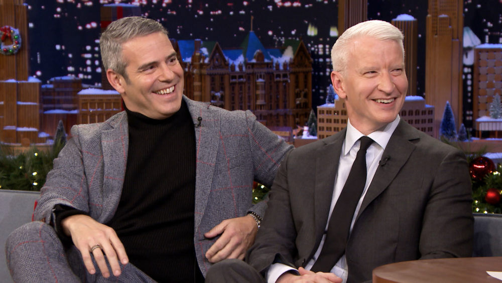 Anderson Cooper posts cryptic message vowing revenge on Andy Cohen for shirtless photo leak