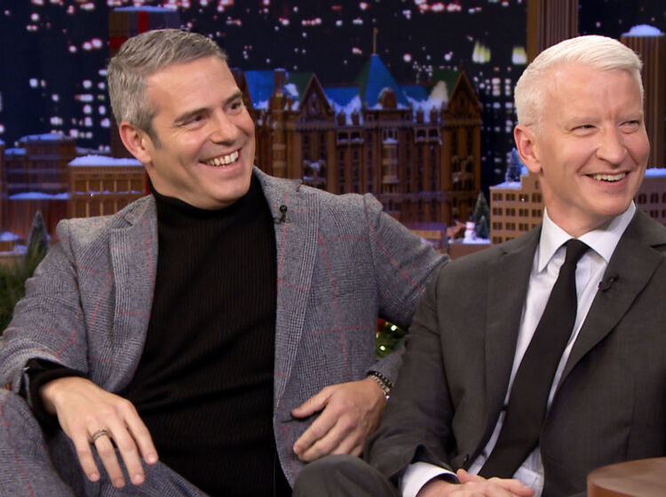 Anderson Cooper posts cryptic message vowing revenge on Andy Cohen for shirtless photo leak