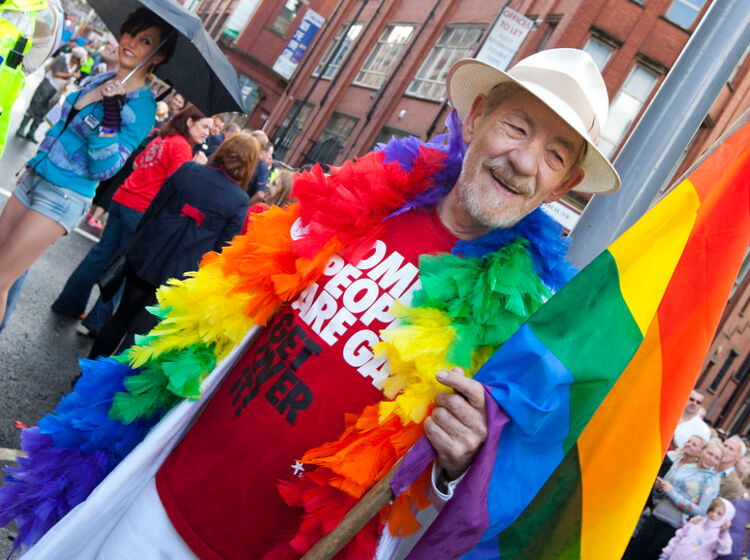 Ian McKellen sets up new program to help other LGBTQ seniors