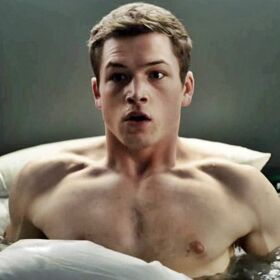Taron Egerton really wants you to see him naked