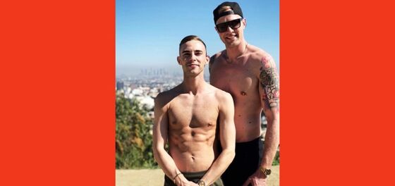 Adam Rippon met a man on Tinder and they just went public