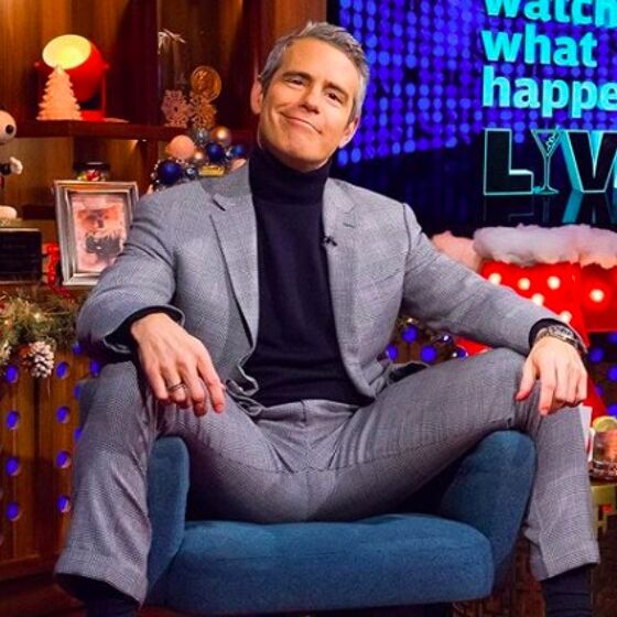 Andy Cohen banned from Grindr