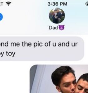 Father’s request to see teen son’s “boy toy” goes viral for all the right reasons