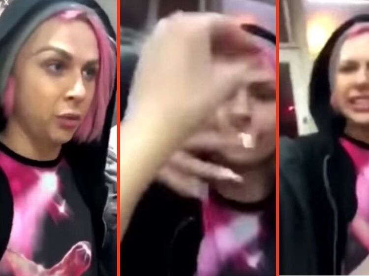 Video of Farrah Moan and Shea Coulee being attacked by homophobe in kebab shop goes viral