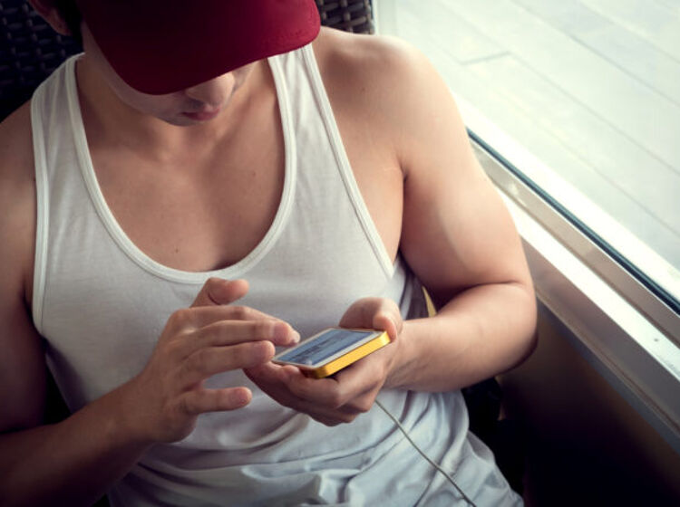 Straight guy accidentally turns gay group fantasy into reality with one sexting mistake