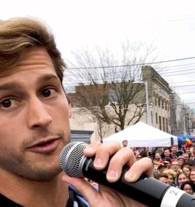 Max Emerson asks Mike Pence: 'Who hurt you, honey?' (Spoiler: Daddy issues)