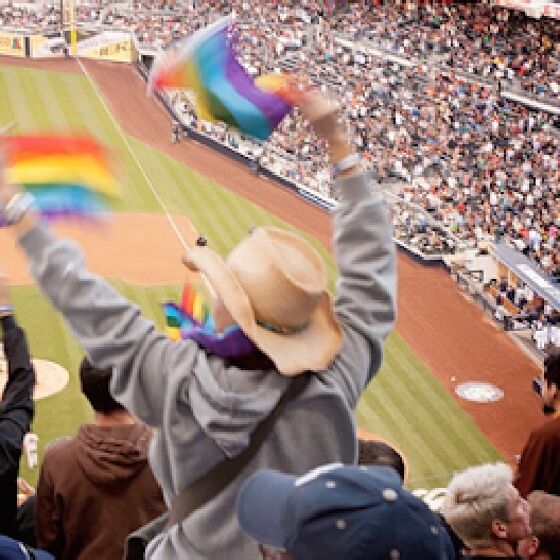 A simple 4-word text sent by a dad to his gay teen from a baseball game speaks volumes