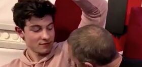 WATCH: Shawn Mendes lets a daddy sniff his pits