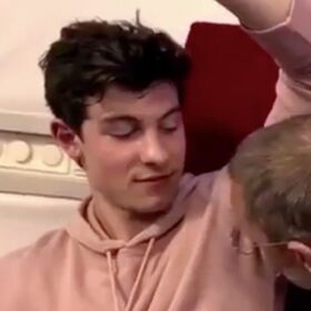 WATCH: Shawn Mendes lets a daddy sniff his pits