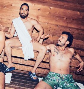 See why everyone’s gagging over this locker room photoshoot featuring the men of “Insecure”