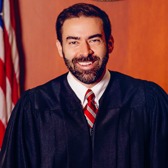 This scruffy Southern judge just came out as bisexual