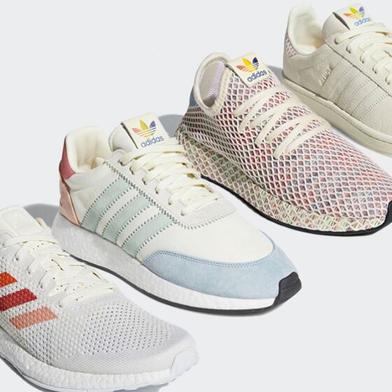 Adidas celebrates Pride with four new limited edition sneakers