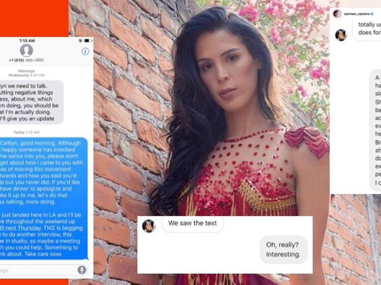 Carmen Carrera has officially had it with Caitlyn Jenner, just posted all the receipts to Instagram