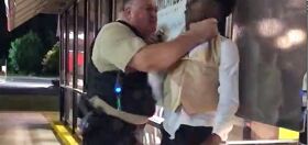 Man choked by cop outside Waffle House in viral video says he was also subjected to antigay slurs