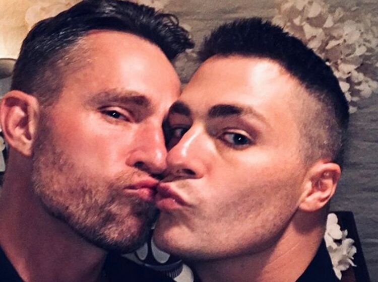 Colton Haynes speaks out for the first time since splitting up with his husband