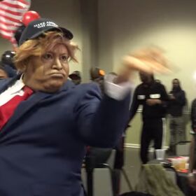 WATCH: Donald Trump pops up at a supervillain-themed vogue battle and wins grand prize