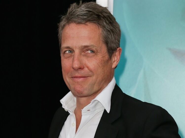 Hugh Grant sustained a common gay sex injury