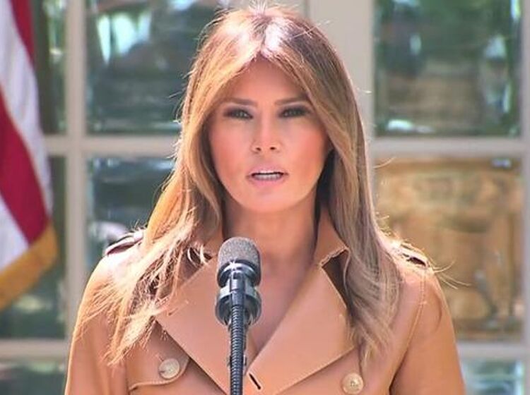 Twitter drags Melania Trump for her comically disastrous #BeBest anti-bullying campaign
