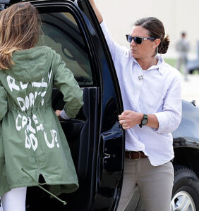 Memers come for Melania Trump and her tacky “I really don’t care, do u?” jacket