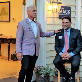 Guess who showed up to support Kevin Mack, Maryland’s HIV-positive candidate?