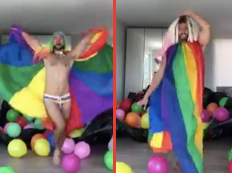 Defying all logic, this guy just managed to make Pride even gayer