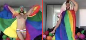 Defying all logic, this guy just managed to make Pride even gayer