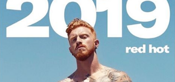 Treat yourself to a spicy sneak peek of the Red Hot boys’ 2019 calendar