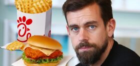 Everyone’s pissed at Twitter CEO Jack Dorsey for eating Chick-fil-A during Pride month