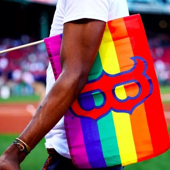 Feeling left out, fans demand “Straight Pride Night” after Red Sox paint pitcher’s mound rainbow
