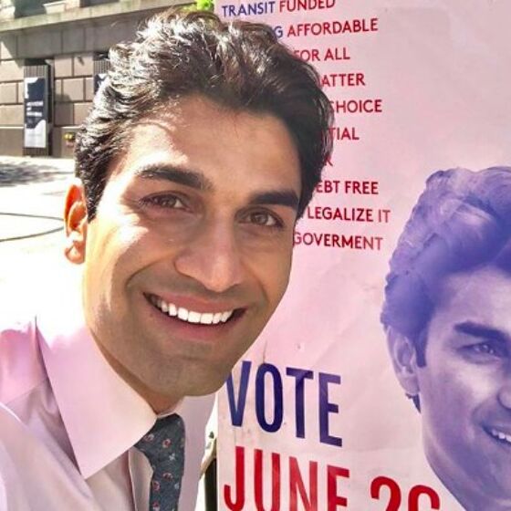 This congressional candidate is using Grindr to recruit supporters