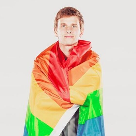 This super cute pro soccer player just came out as gay