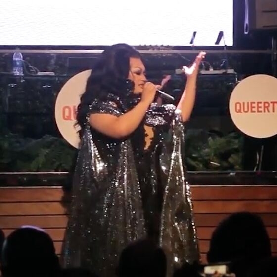 WATCH: Ada Vox brings the house down at the Queerty Pride 50 celebration